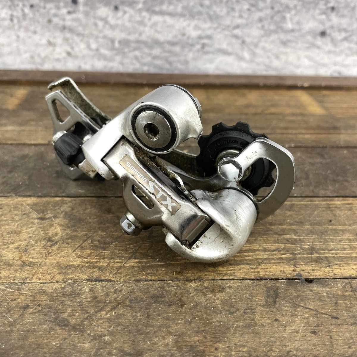 Vintage Shimano STX RD-MC30 Rear Derailleur Japan Long Cage