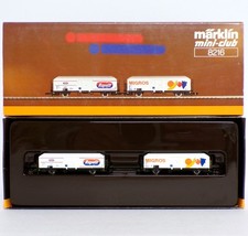 MARKLIN SCALA Z SET 2 pz CARRI REFRIGERANTI RAPELLI - MIGROS FS art 8216