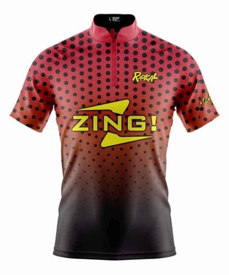 CUSTOM NAME Radical Zing Bowling Jersey Long & Short Sleeve Shirts