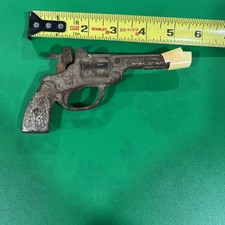 Vintage Cast Iron One Shot Mini Cap Gun Pony Non Working