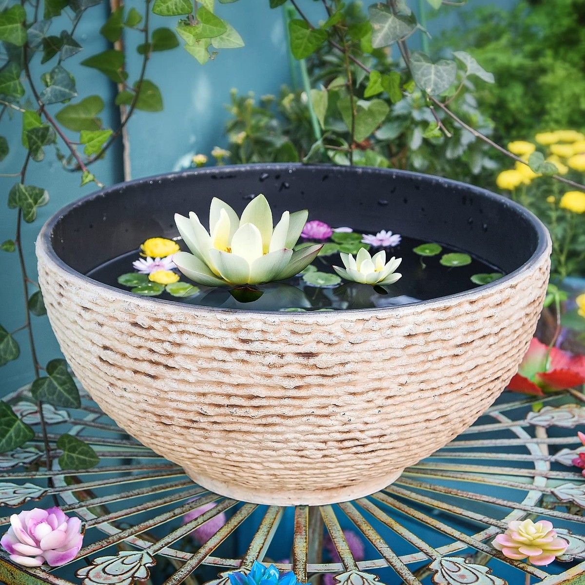 Curved (contour) Aquatic/pond Plant Basket - 46x17cm - Essential Ponds