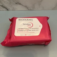 Bioderma Sensibio H2o Make-up Removing Wipes 25 Ct. Sensitive Skin