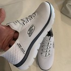 Skechers Durham Slip-ins Men's Sneakers Extra Wide Fit Memory Foam White 8.5 — photo 3