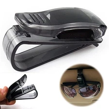 Durable Stylish Multifunctional Car Glasses Clip - Secure Hold for Your Eyewear