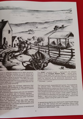 AD&D Module U2 Danger at Dunwater Dave J. Browne Don Turnbull TSR 1982 REPRINT - Picture 4 of 10