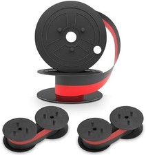 Calculator Ribbon Red Black Printer