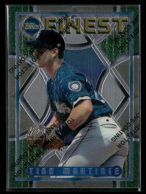 Tino Martinez 1995 Finest #51 W/ Coating Seattle Mariners