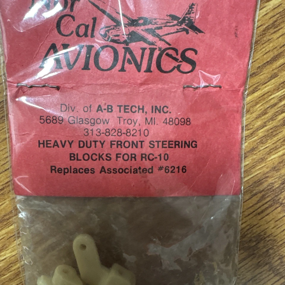 Team Associated Front Steering Block #6216 Nor Cal Avionics - Image 2 of 2