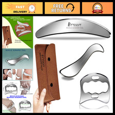 3-in-1 Stainless Steel Muscle Scraper Tools S...