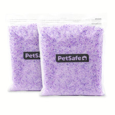PetSafe ScoopFree Premium Crystal Cat Litter Refill Packs Lavender Scent- 2 Pack