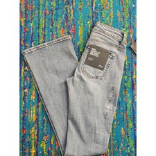 Silver Jeans SUKI Curvy Fit Mid Rise Bootcut Indigo Wash Jeans size 24 / 33L