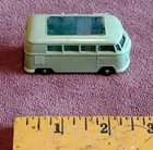 Lesney Matchbox Volkswagon Green Camper Green Grey Plastic Wheels #34B v-2