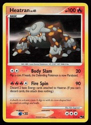 Heatran 1/17 POP Series 8 Holo Rare