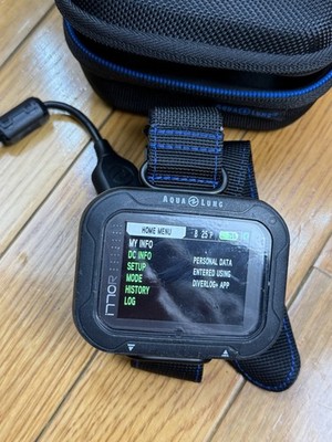 Aqua Lung I770R Wrist Dive Computer, Charger, Case - No Transmitter