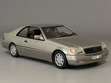 Minichamps 1 43 Mercedes Benz 600 SEC V12 Rauch Silver Paul s Model Art C140 W14