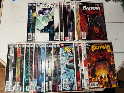 Batman 655-661,663-669,671-685 Run 29 comic lot includes 656,666 Damian Wayne