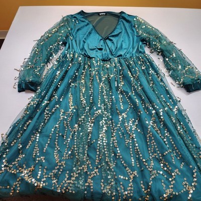 green sparkly fairy dress Flower Fairy Prom Dress Flowers Pearls Butterflies Pink Glitter Fairy Dress
