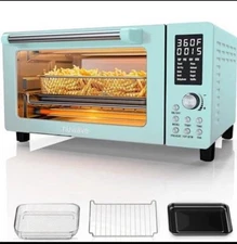 NuWave Bravo Pro Smart Air Fryer Toaster Convention Oven Combo 1800W 21QT