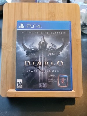 Diablo III 3 Reaper of Souls Ultimate Evil Edition Sony PS4 - Great Condition 