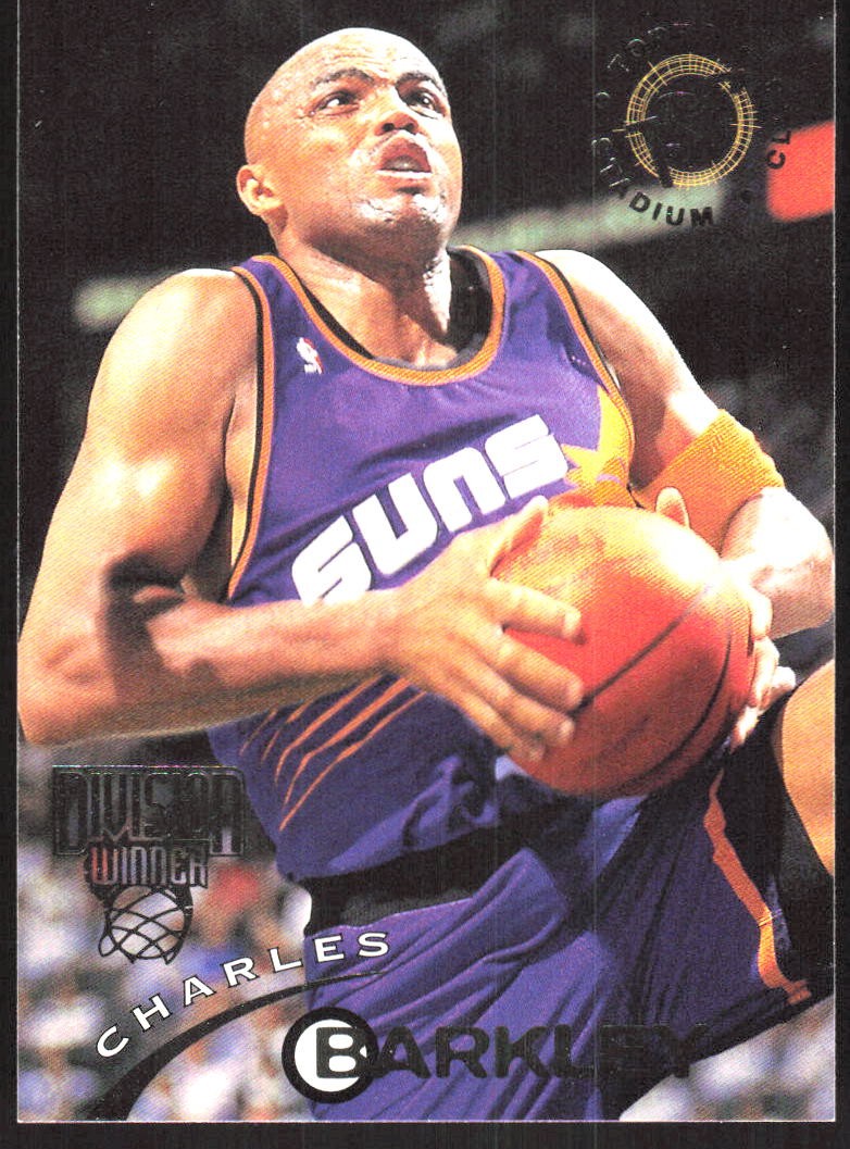 1196L 1994-95 Stadium Club #13 Charles Barkley Super Teams Division Winners