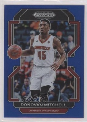 2022-23 Panini Prizm Draft Picks Blue Prizm 92/199 Donovan Mitchell #15 y8h