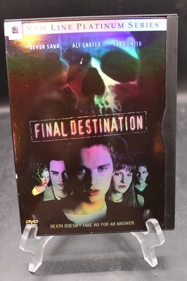 Final Destination DVD 2000 Platinum Series Devon Sawa Ali Larter Horror Thriller