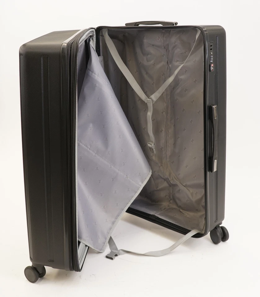 Juego de equipaje ligero Heys SpinLite de 3 piezas (negro, 21, 26 y 30 pulgadas) Foto 3 de 4