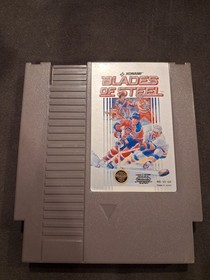 Nintendo NES Game Blades Of Steel Tested Good
