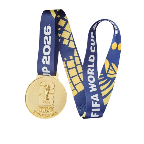 2026 FIFA World Cup Replica Medals Champion 1  Place Soccer Awards Set Gift