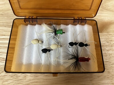  Mixture fishing lures used. Poppers and Insect Design. 