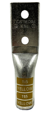 Thomas & Betts 60278 Compression Lug 750 MCM Aluminum 2 Hole Blind End
