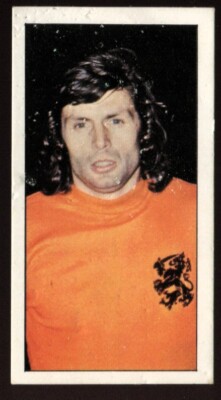 Trade Card, Barratt, Bassett, World Cup Stars 1974, Holland, Wim Suurbier, #44