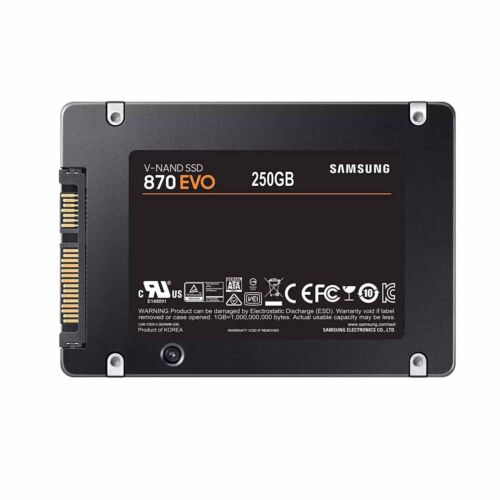 Samsung 870EVO SSD 2TB 1TB 250GB 500GB 2.5Inch SATAIII Solid State Drive New Lot - Picture 6 of 13
