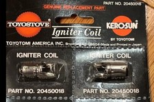Genuine Toyostove/Kerosun Igniter Coil 2 Pack for Toyostove And Kerosun Heaters