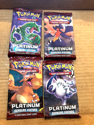 VTG.Pokémon Diamond & Pearl PLATINUM SUPREME VICTORS Booster Pack sealed