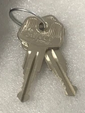 Boxlink Cleat Lock Keys Ford F150 F250 F350 Codes S01 - S20 SafeCo Brands 2-Keys