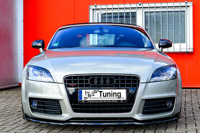 Spoilerlippe für Audi TT 8J mit S-Line Frontspoiler Spoilerschwert Schwert