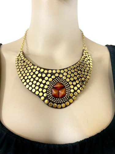 N7738 Ethnic Tribal Gypsy Ethnic Choker FASHION Bib Necklace Gift New Jewelry - Picture 3 of 10