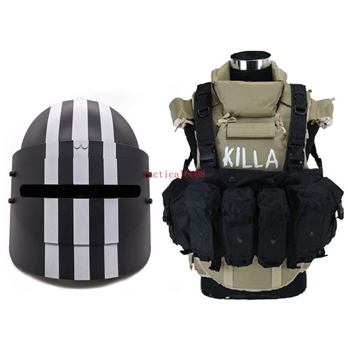 Gilet russo 6b13 versione Killa K6-3/K-63/K63 casco Altyn e casco MASKA pesante - Foto 4 di 27