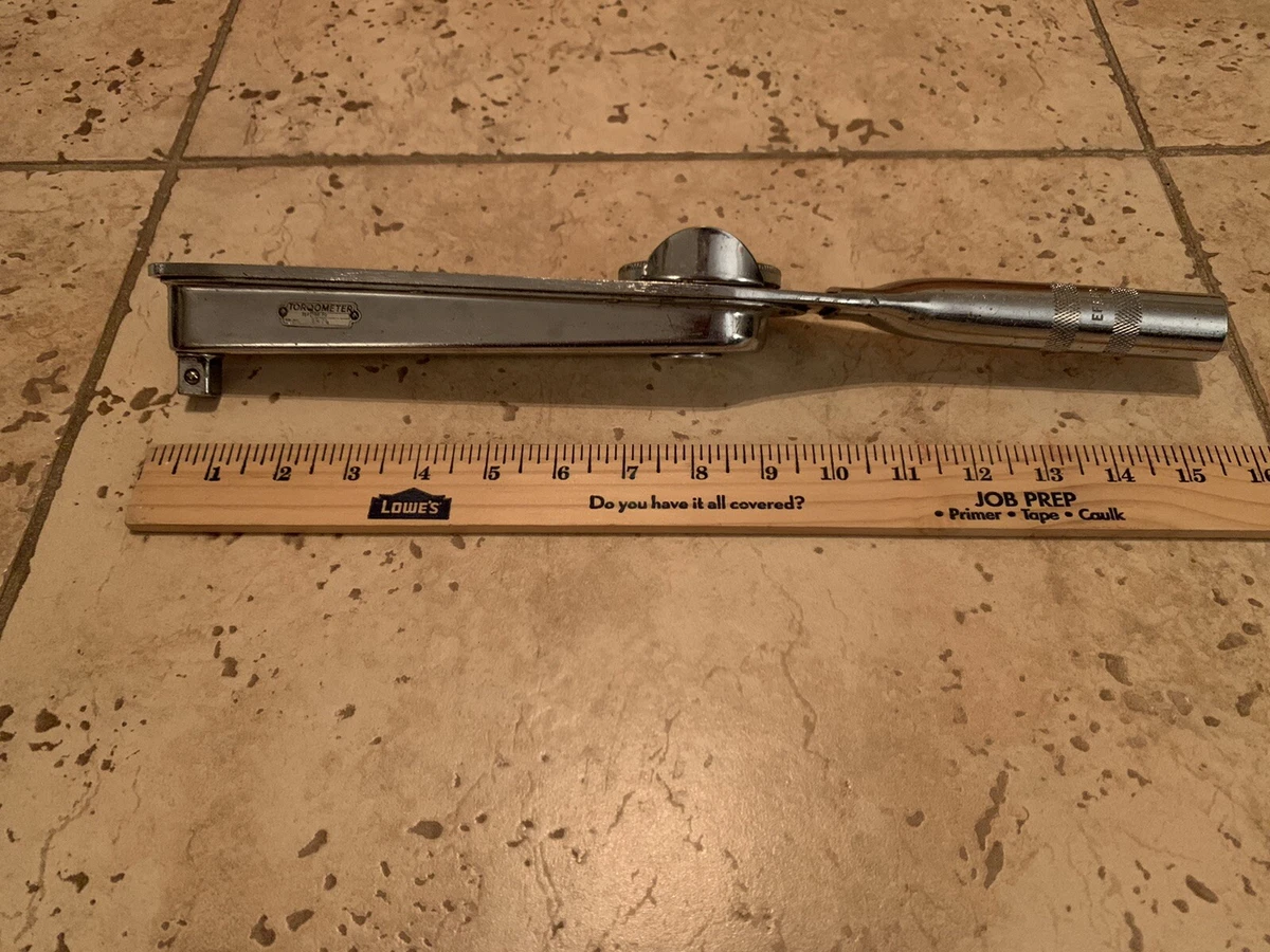 snap on torq o meter 1 2 drive torque wrench 0 100 FT lbs eBay
