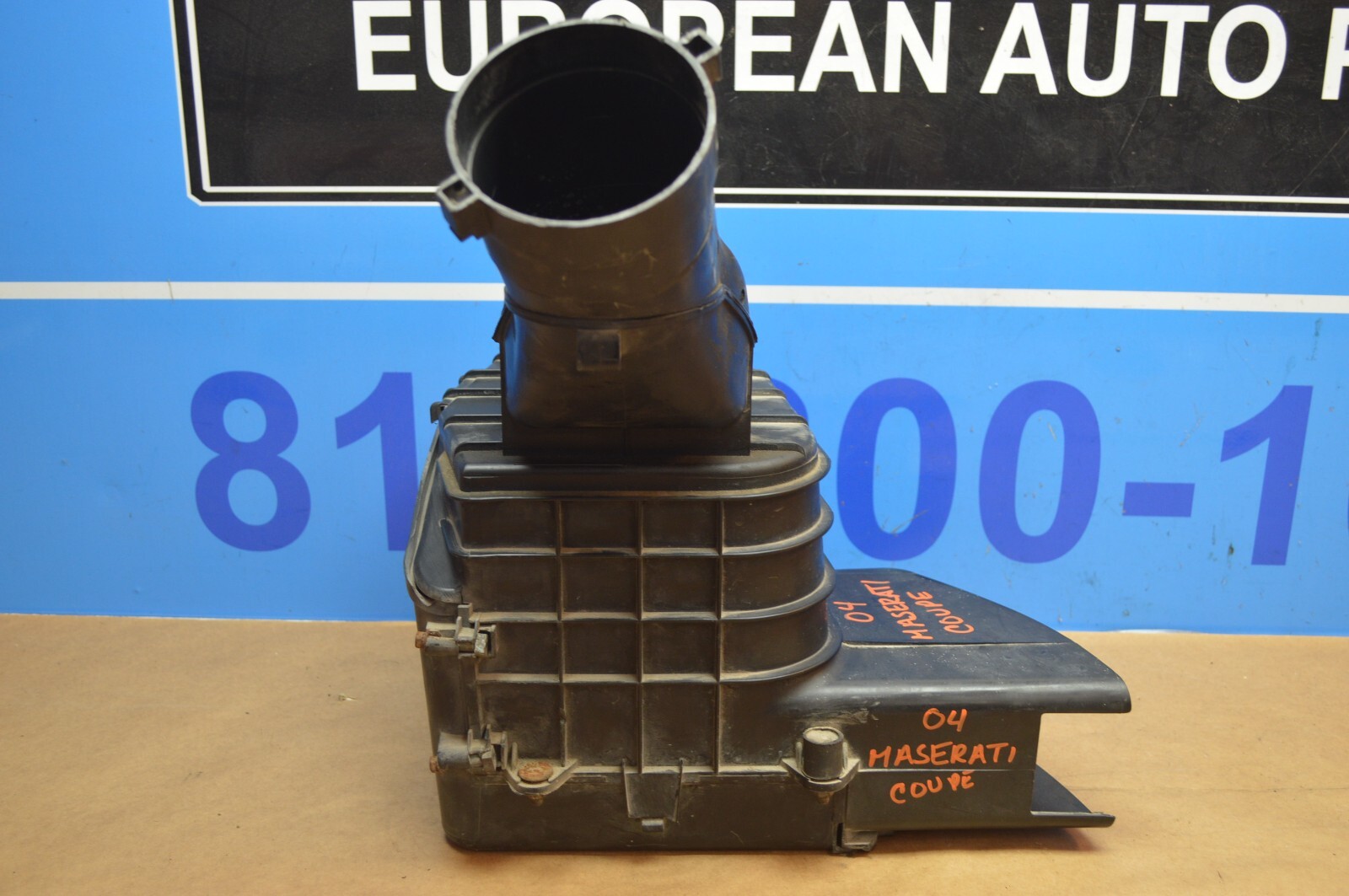 2004 M138 MASERATI GT COUPE AIR CLEANER FILTER BOX HOUSING ASSEMBLY
