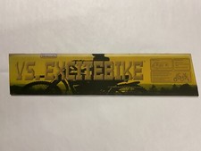 NINTENDO VS EXCITABIKE VIDEO ARCADE GAME GLASS MARQUEE - ORIGINAL