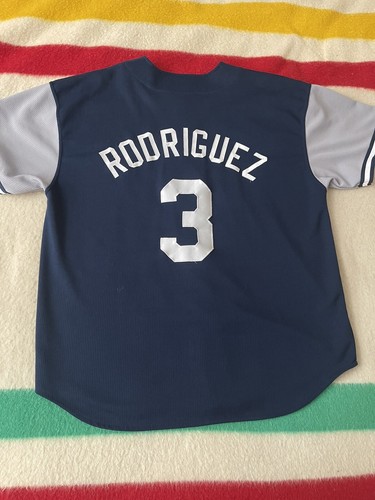 Vintage 90s Starter Seattle Mariners Alex Rodriguez Arod #3 Jersey Size 3X XXXL - Picture 6 of 8