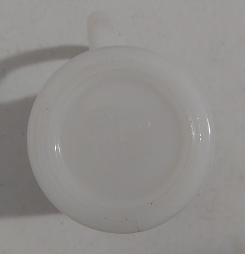 Vintage Fire-King Oven Coffee Time Mug Anytime Suggestion in TAC Milk Glass Rare - Picture 6 of 7