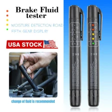 Brake Fluid Tester Cars LED Indicator Auto Oil Testing Tool for DOT3/DOT4/DOT5