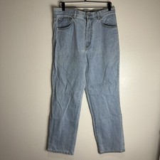 Moschino Denim Jeans Metal Logo Size 36 Vintage