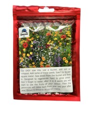 Wild flower seeds Bees and Butterflies Pure Seed Mix Garden cottage  home uk