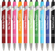 Christian Pens Scripture Ballpoint Pen Religious Pen with Inspirational Bible Ve