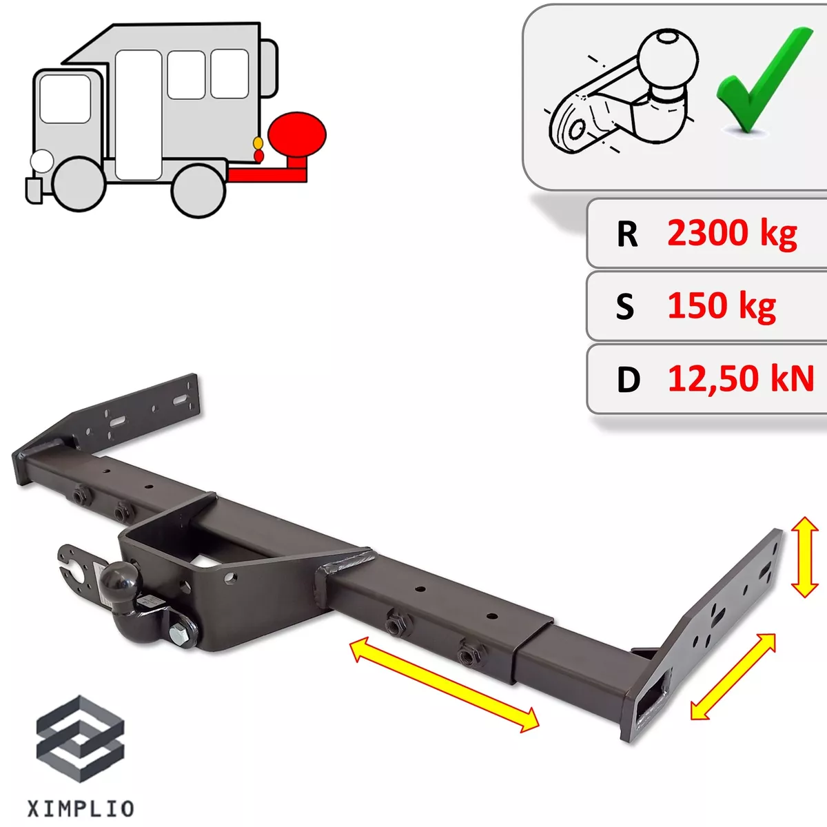 Fiat ducato cheap tow bar