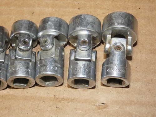 Craftsman USA =V= Series 3/8 Drive Swivel Flex SAE Socket Set 3/8" to 3/4" - Picture 9 of 12